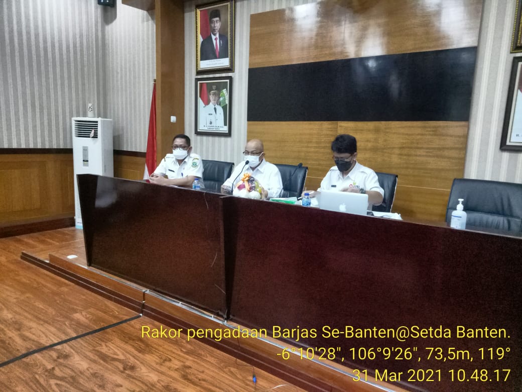 Rapat Koordinasi Pengadaan Barang dan Jasa Se-Provinsi Banten