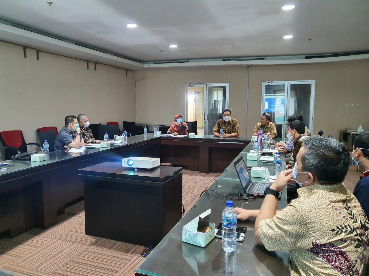 Kunjungan Bagian Pengadaan Barang dan Jasa Setda Kota Tangerang