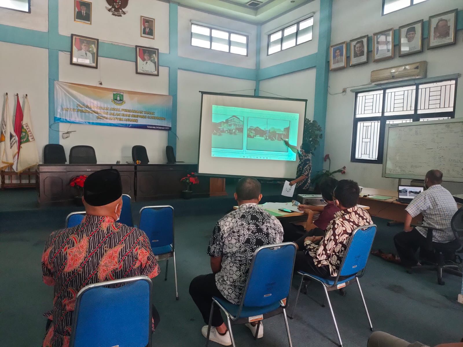 Pra Pendataan Awal Pengadaan Tanah untuk Pembangunan Jalan Ruas Simpang Gondrong (Ruas Hasyim Ashari)