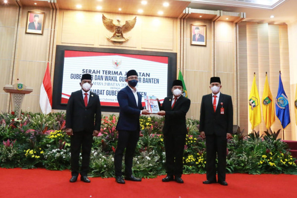 Usai Sertijab, Pj Gubernur Al Muktabar Minta Dukungan dan Doa Segenap Pihak Dalam Membangun Provinsi Banten