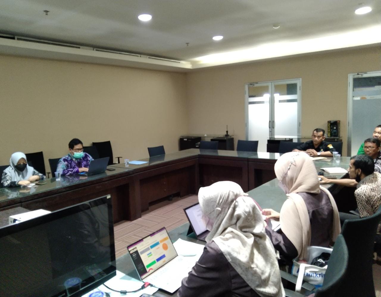 Badan Pengawasan Keuangan dan Pembangunan (BPKP) Perwakilan Provinsi Banten, melaksanakan kunjungan ke Biro Pengadaan Barang/Jasa Setda Provinsi Banten