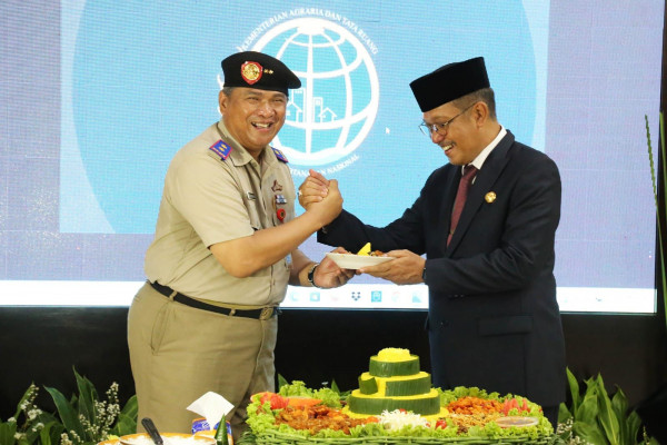 Pj Sekda M Tranggono Pimpin Peringatan Hari Agraria dan Tata Ruang 2022 Provinsi Banten