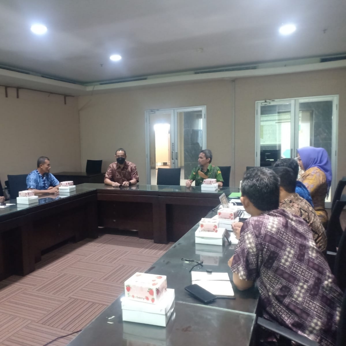 Rapat Pembahasan Penilaian Sasaran Kinerja Pegawai Tahun 2021 Jabatan Fungsional Pengelola Pengadaan Barang/Jasa (JF PPBJ)