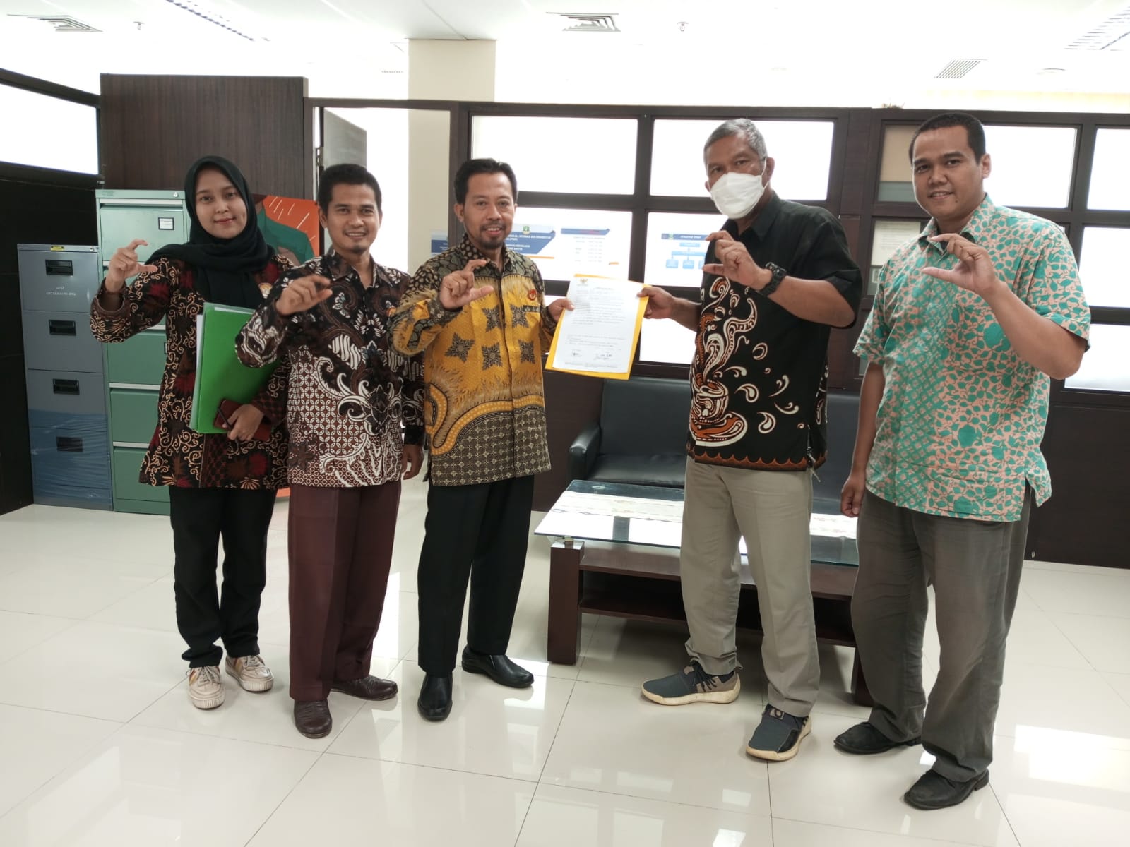 Visitasi Monev 2022 Oleh Komisi Informasi Provinsi Banten