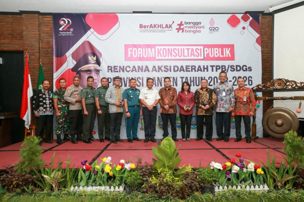 Pj Gubernur Banten Al Muktabar Ajak Semua Pihak Sinergi Mewujudkan Pembangunan Berkelanjutan