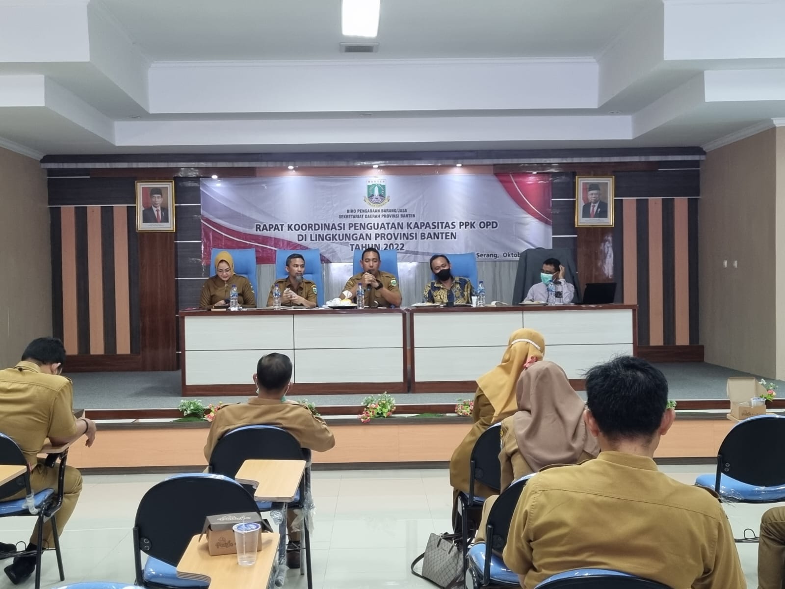 Rapat Koordinasi Penguatan Kapasitas PPK OPD Di Lingkungan Provinsi Banten