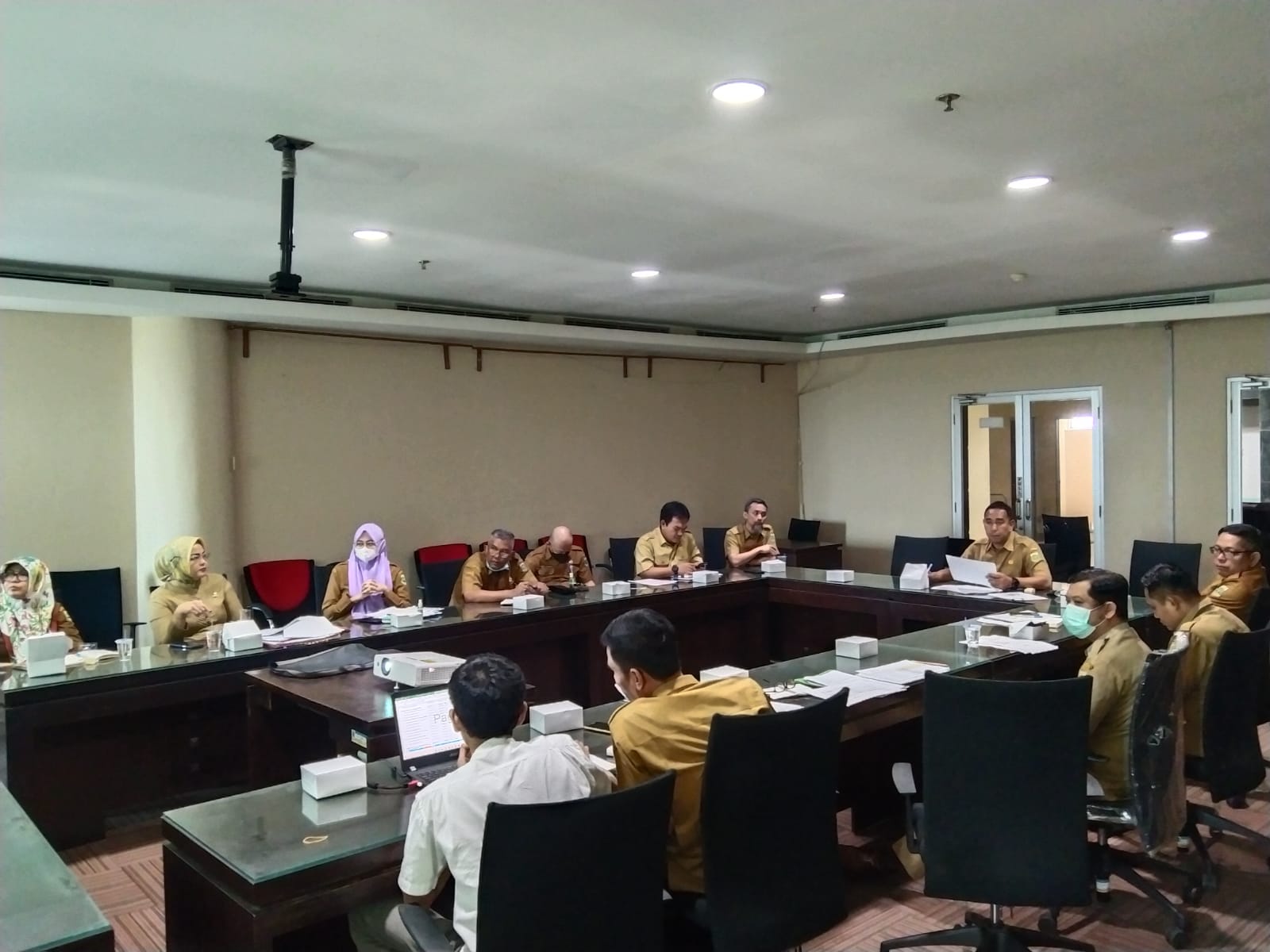 Rapat Evaluasi Kinerja Perangkat Daerah (Evaluasi Capaian Kinerja Kegiatan dan langkah-langkah Pelaksanaan Kegiatan pada Perubahan APBD TA.2022)