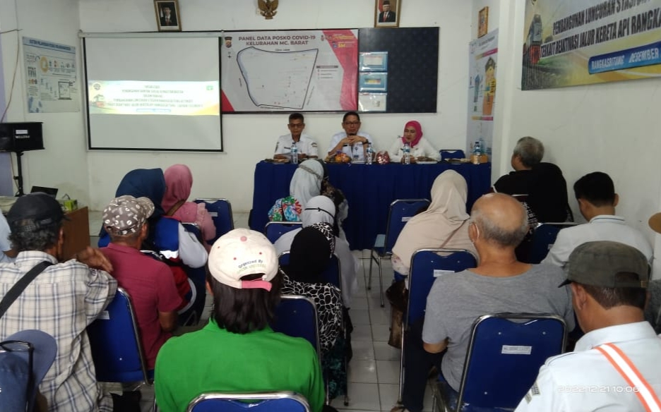 Sosialisasi Penanganan Dampak Sosial Kemasyarakatan Dalam Rangka Pembangunan Luncuran Stasiun Rangkasbitung Ultimate Terkait Reaktivasi Jalur Kereta Api Rangkasbitung-Labuan (Segmen I)