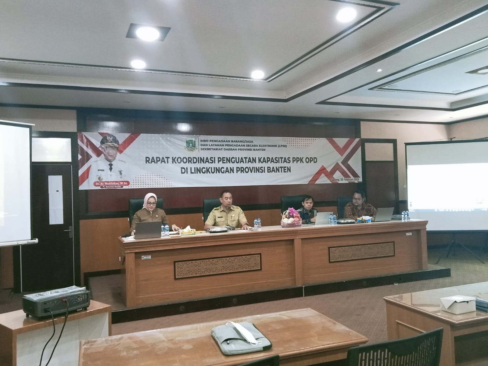 Rapat Koordinasi Penguatan Kapasitas PPK OPD Di Lingkungan Provinsi Banten