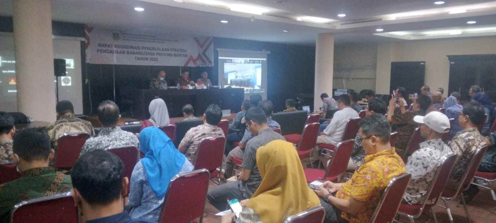 Rapat Koordinasi Pengelolaan Strategi Pengadaan Barang/Jasa Se-Provinsi Banten