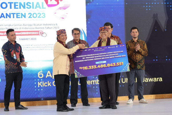 Pj Gubernur Al Muktabar: Gernas BBI-BBWI Geliatkan UMKM dan Perekonomian Provinsi Banten