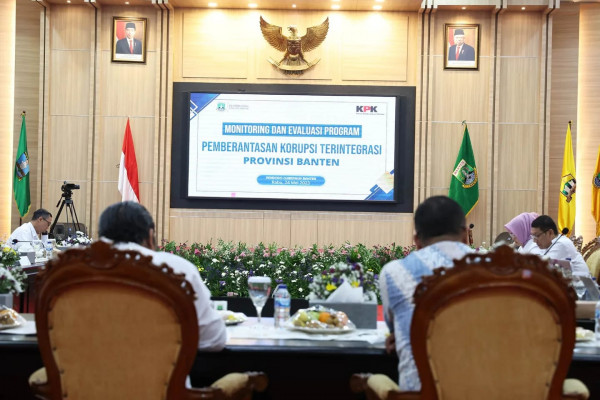 Pj Gubernur Al Muktabar: Pemprov Banten Bersama KPK RI Terus Giatkan Pencegahan Korupsi