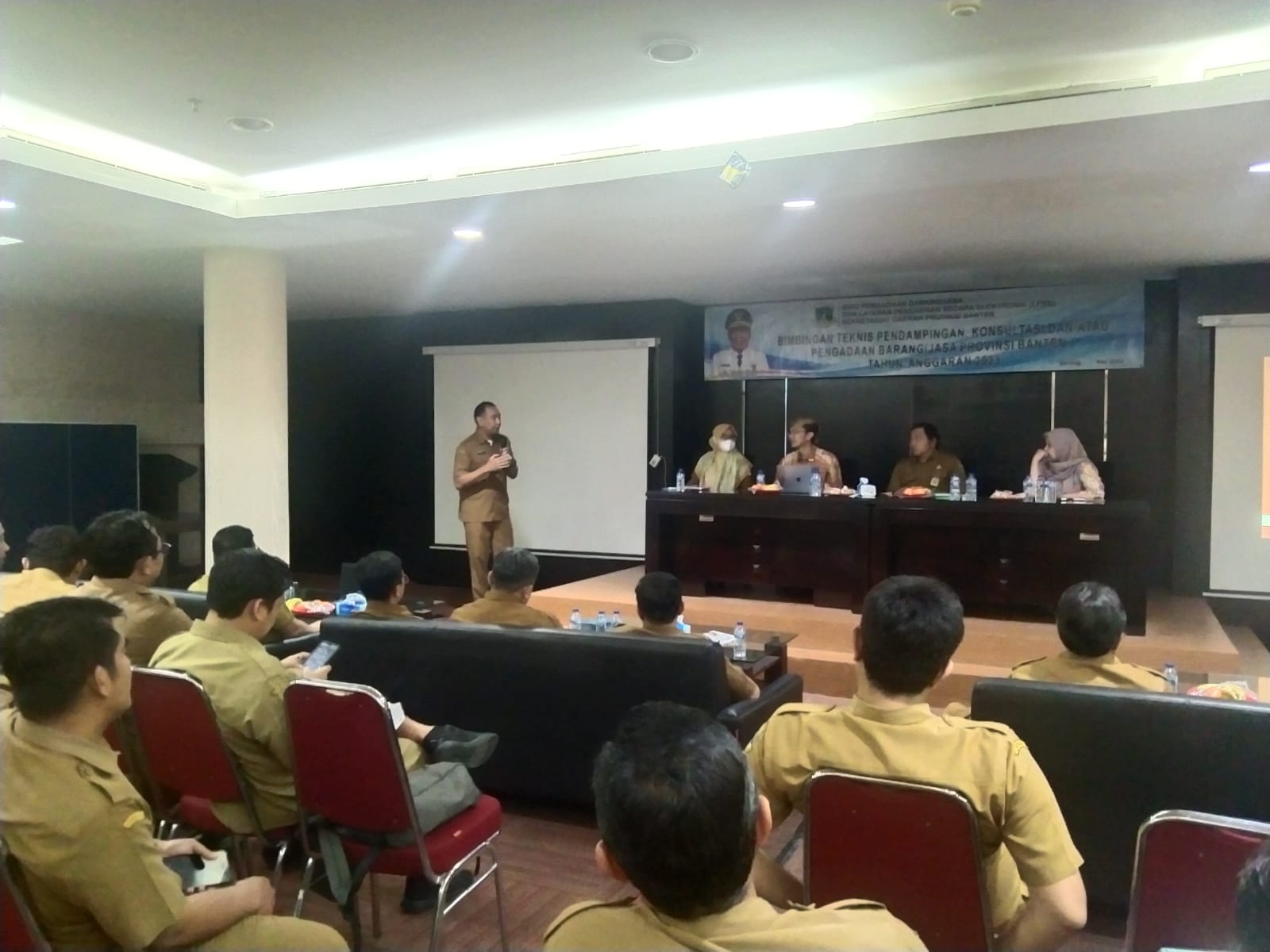 Bimbingan Teknis Pendampingan, Konsultasi dan/atau Pengadaan Barang/Jasa Provinsi Banten Tahun Anggaran 2023