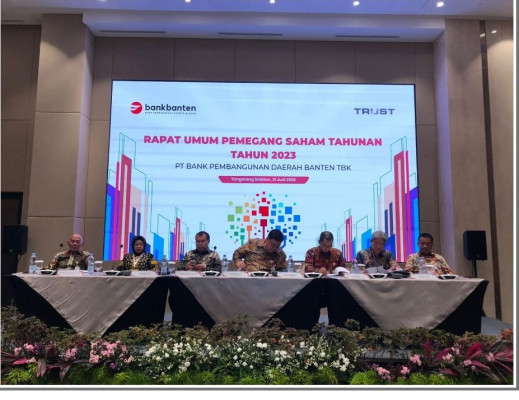 PT Bank Pembangunan Daerah Banten Tbk melakukan Rapat Umum Pemegang Sahan Tahunan dan Publik Ekspose