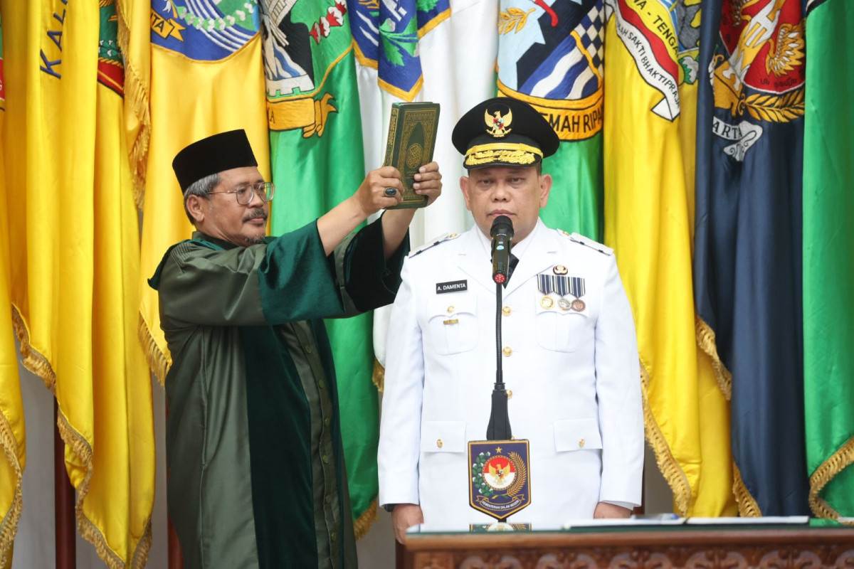 Ucok Abdulrauf Damenta Dilantik Menjadi Pj Gubernur Banten