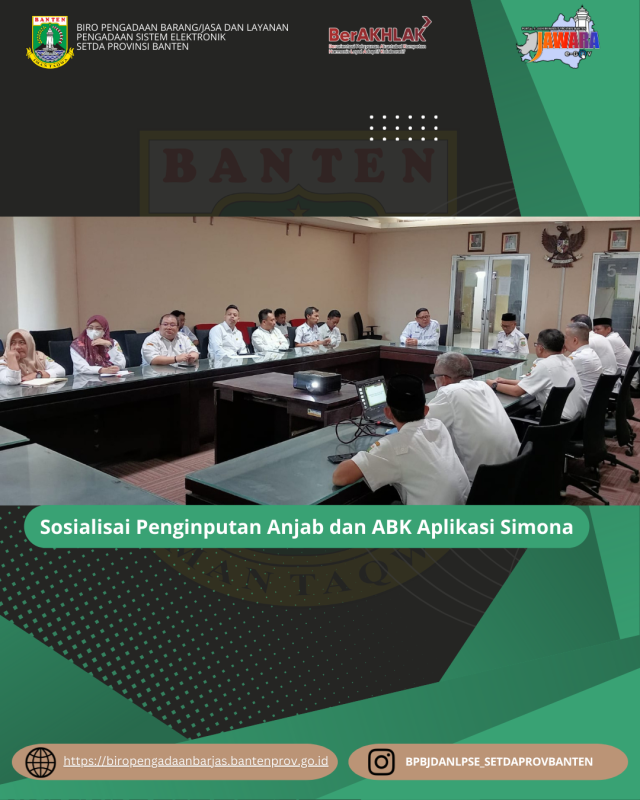 Sosialisasi Penginputan ANJAB dan ABK