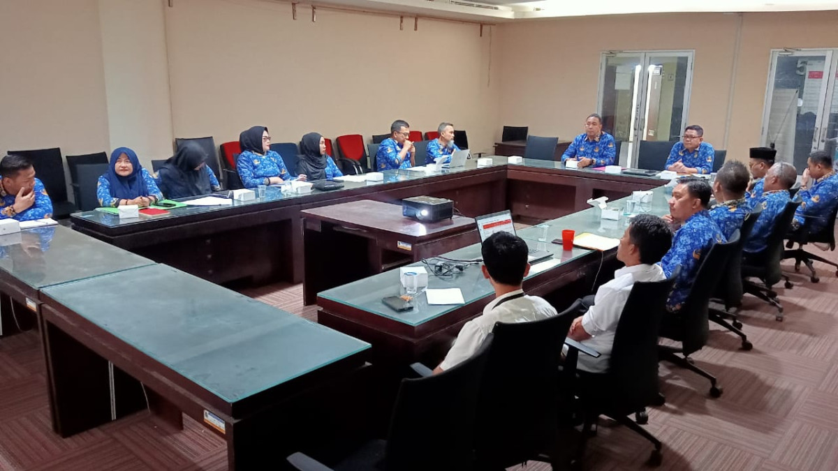 Rapat Evaluasi Capaian Fisik dan Keuangan Bulan Desember Tahun 2024