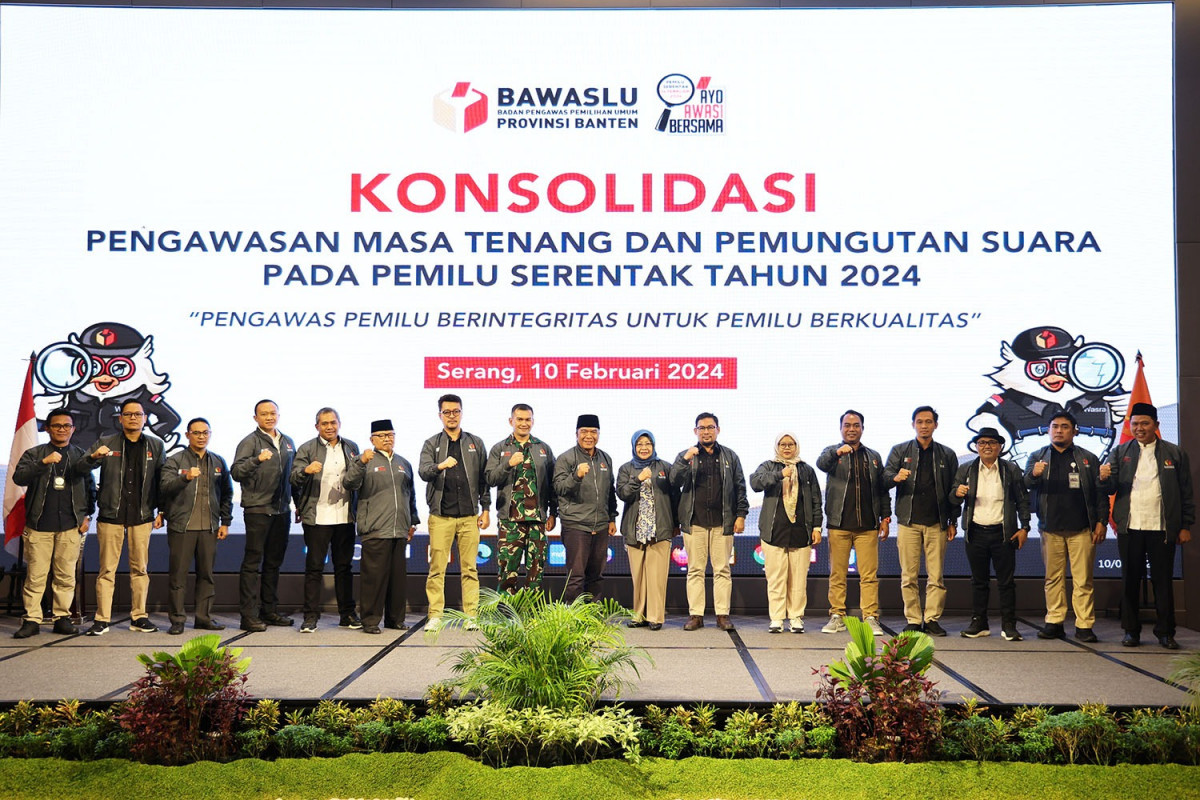 Pj Gubernur Banten Al Muktabar Ajak Masyarakat Turut Menjaga dan Mengawasi Pelaksanaan Pemilu 2024