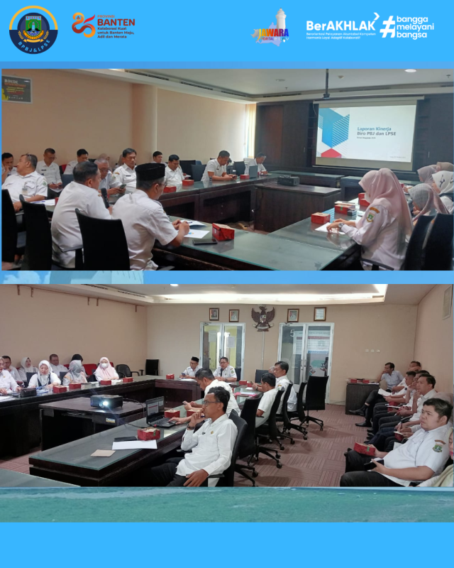 Rapat Pembahasan Progres Fisik dan Keuangan sampai Bulan Oktober