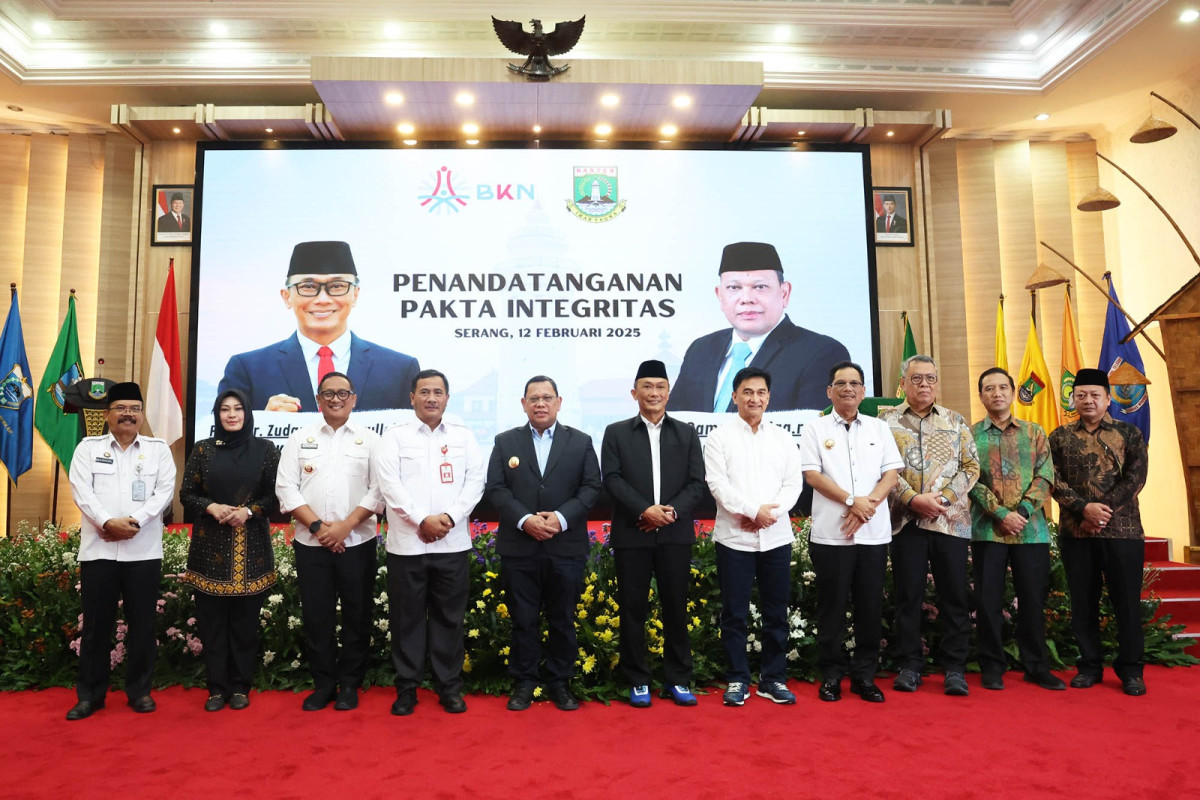 Pemprov Banten Bersama BKN Luncurkan Manajemen Talenta ASN
