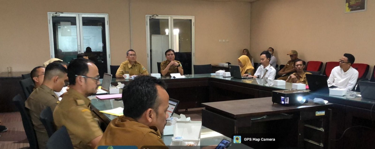 Rapat Realisasi Pengadaan Barang/Jasa OPD di Lingkungan Provinsi Banten Tahun 2025