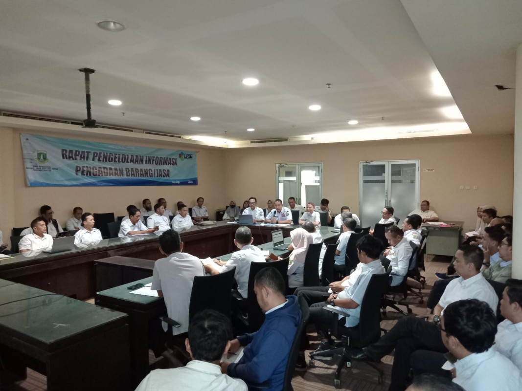 Rapat Optimalisasi Penginputan RUP Anggaran Tahun 2025
