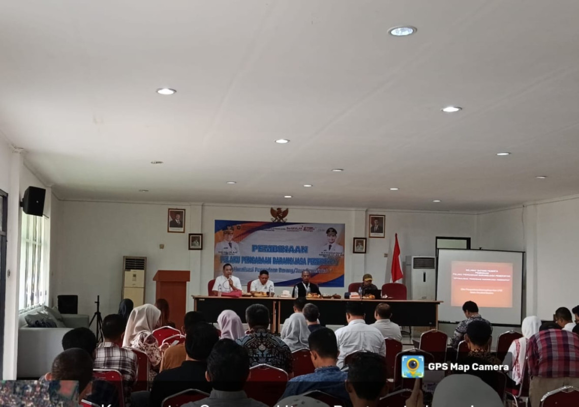 Pembinaan Pelaku Pengadaan Barang/Jasa Pemerintah Provinsi Banten