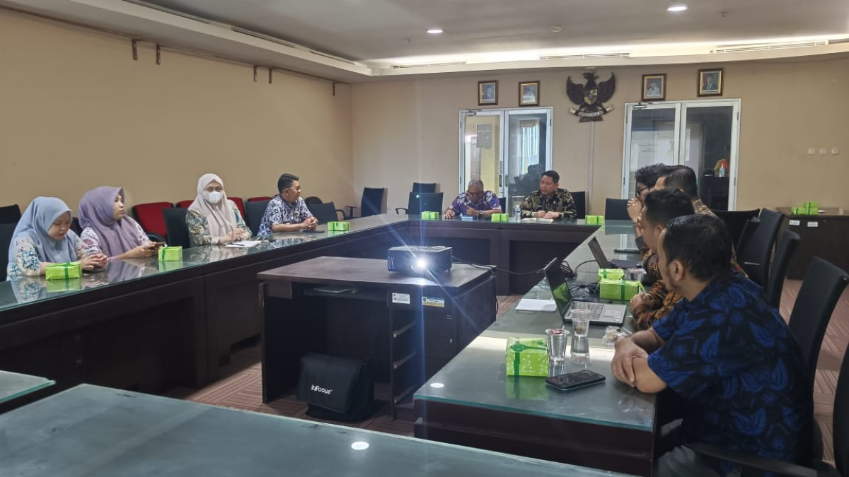 Rapat Pembahasan Draf Lanjutan Implementasi Sistem Manajemen Mutu SNI ISO 9001:2015