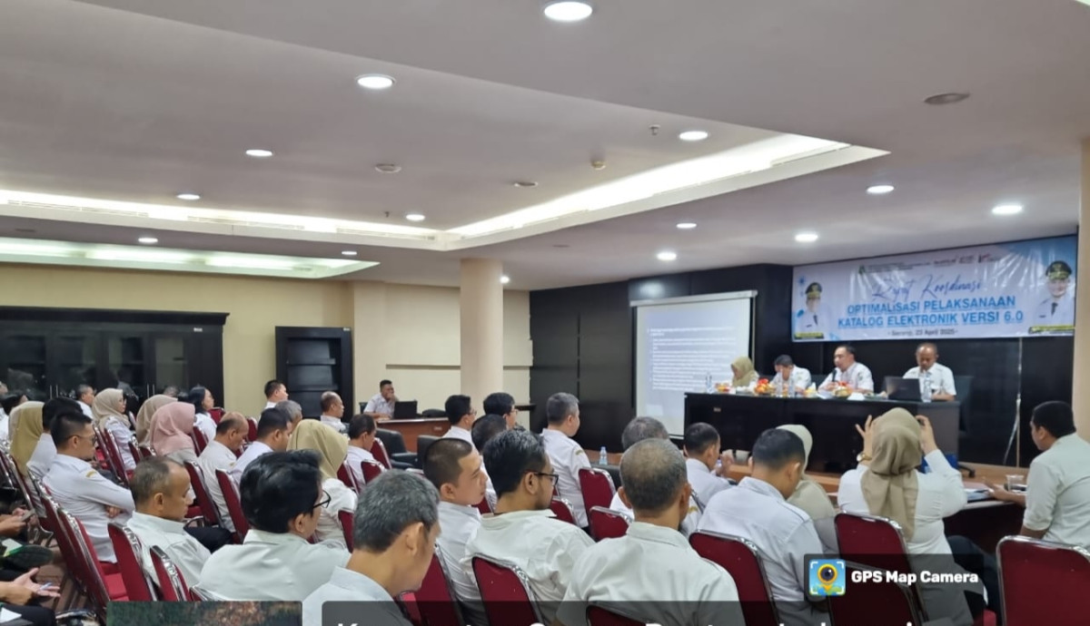 Rapat Koordinasi Optimalisasi Katalog Elektronik Versi 6.0.
